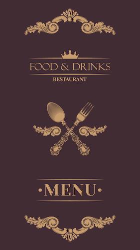 Vintage Design - Menu and Logo 스크린샷 1