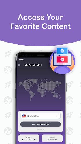 My Private VPN Captura de pantalla 0