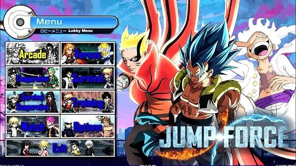 Jump Force Mugen ဖန်သားပြင်ဓာတ်ပုံ 1