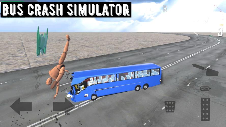 Bus Crash Simulator Captura de tela 2