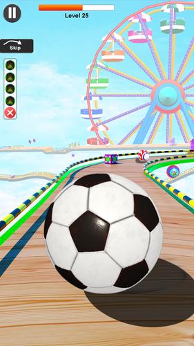 Sky Rolling Ball Master 3D Captura de tela 2