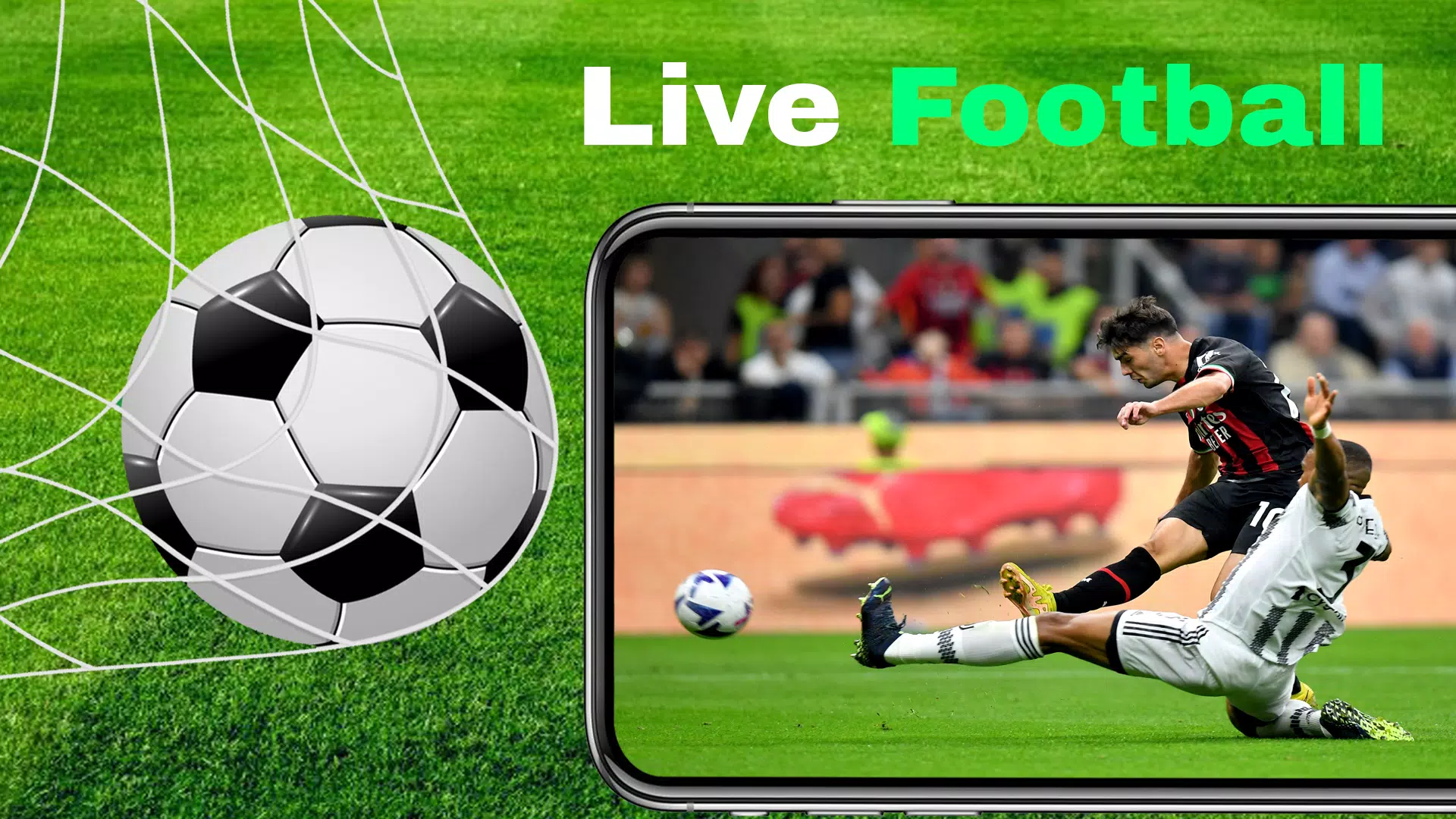 Football Live TV HD Schermafbeelding 1