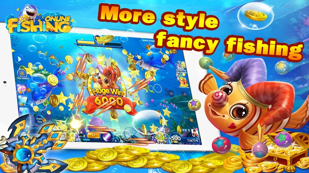 Fishing Online: Classic fish machine, free game Ảnh chụp màn hình 2