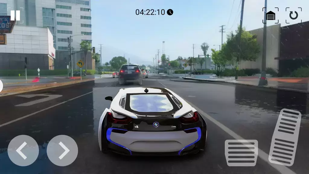 Driver BMW I8 Night City Racer Zrzut ekranu 0