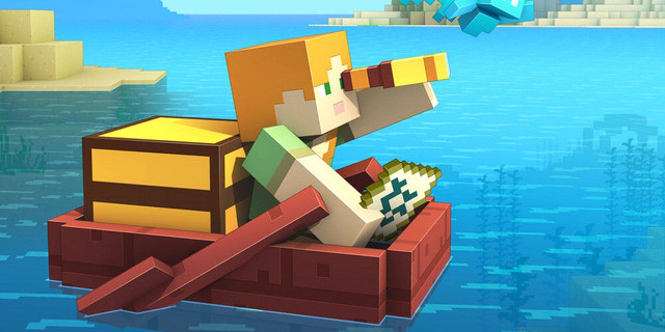 Minecraft Bug ทำให้ Shipwreck สร้างขึ้นในท้องฟ้า