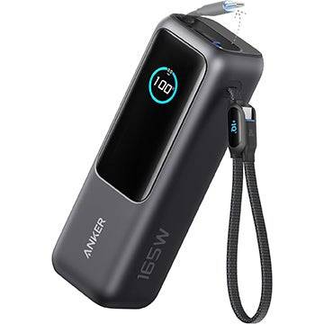 O mais novo banco de potência de alta capacidade de Anker agora inclui dois cabos USB Tipo-C integrados