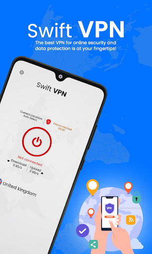 Swift VPN – Secure VPN Proxy Скриншот 1