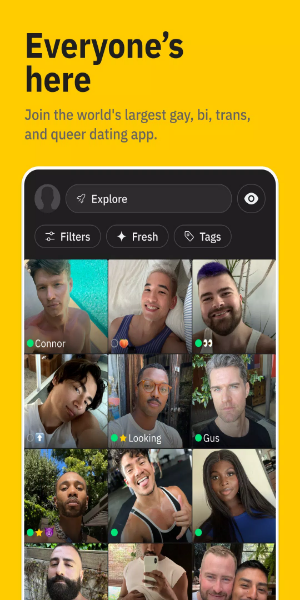 Grindr - Gay Dating & Chat 스크린샷 0