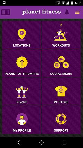 Planet Fitness Workouts Captura de pantalla 2