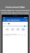 Volume+: Volume Booster, Sound Captura de tela 1