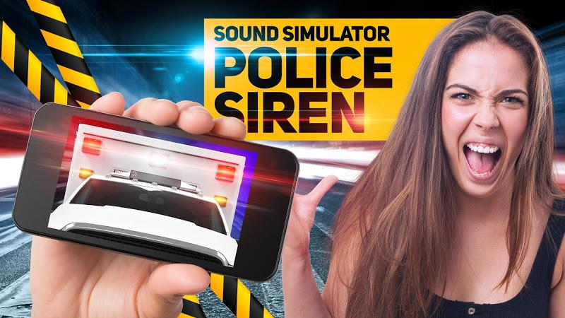 Police sound siren simulator ภาพหน้าจอ 0