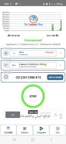 Tx Tunnel Pro - Super Fast Net Ảnh chụp màn hình 3