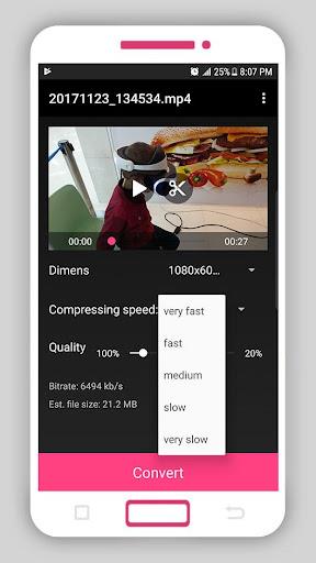 Smart Video Compressor resizer (MOD) Captura de pantalla 3