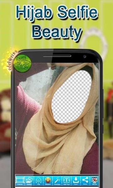 Hijab Selfie Beauty Capture d'écran 1