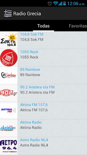 Greece Radio Captura de pantalla 2