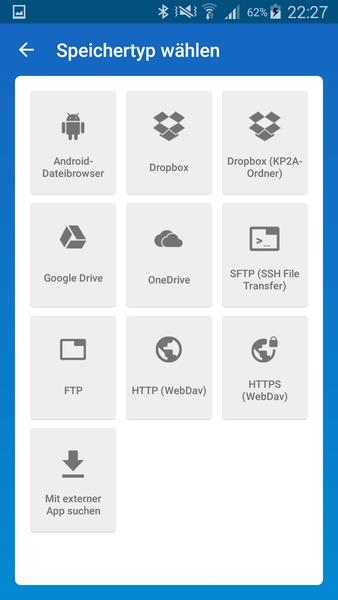 Keepass2Android ภาพหน้าจอ 1