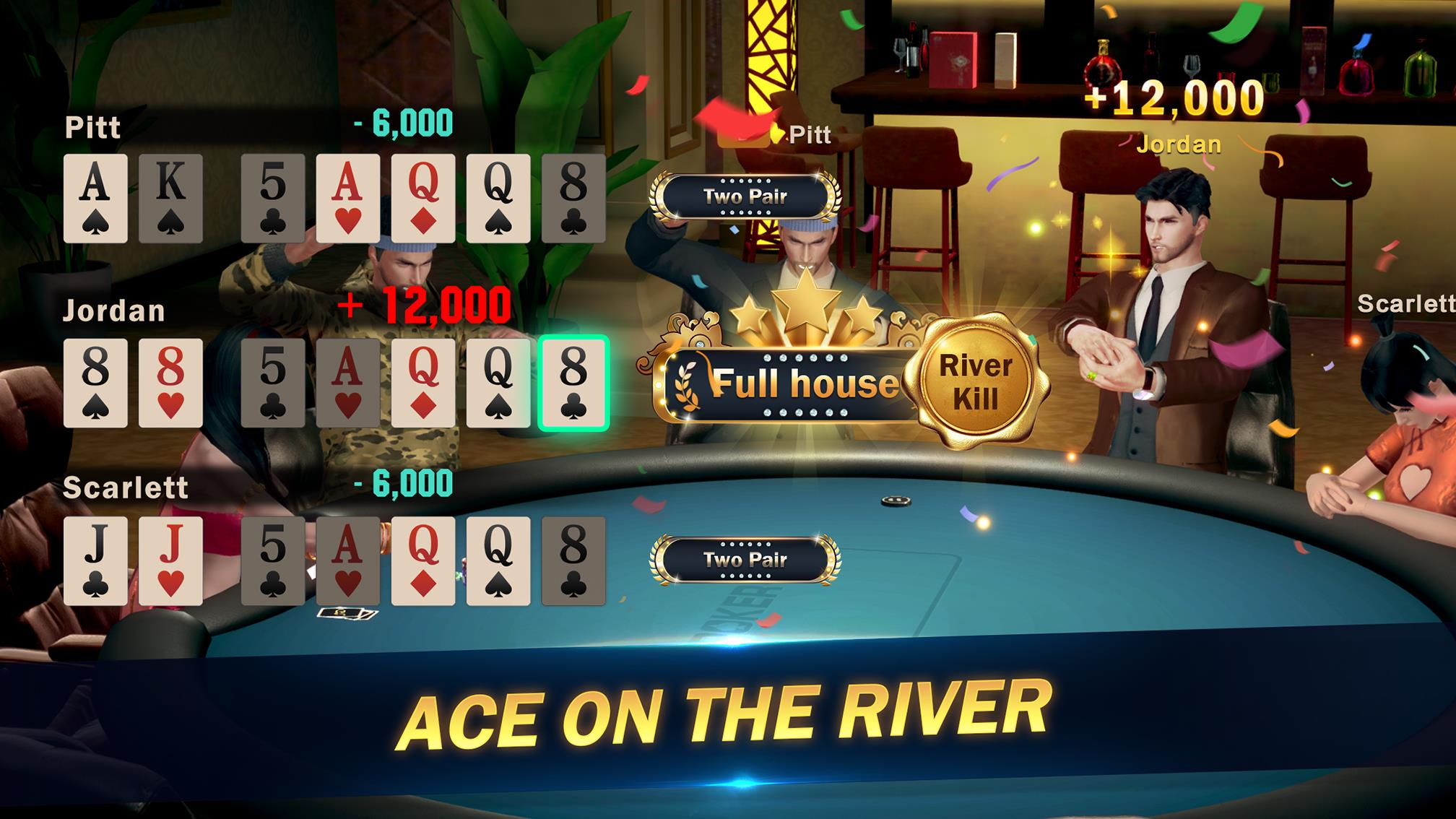 Hi Poker 3D:Texas Holdem Capture d'écran 0