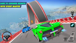 Ramp Car Game: Car Stunt Games Schermafbeelding 1