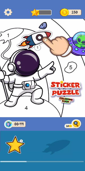 Sticker Puzzle - Coloring Book應用截圖第0張