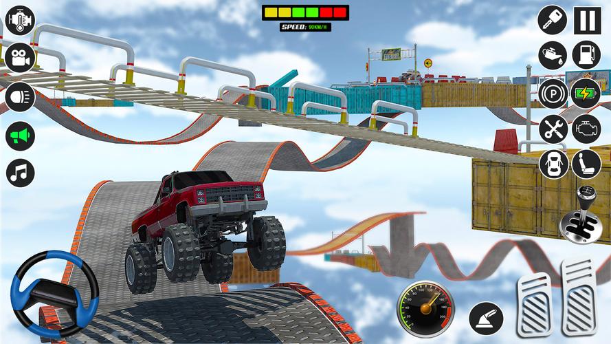 Mega Ramp Car Stunt Games 3d Captura de pantalla 2