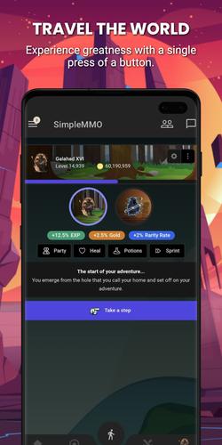 SimpleMMO Ảnh chụp màn hình 0