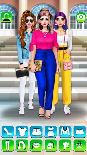 College Girls Fashion Dress Up ภาพหน้าจอ 0