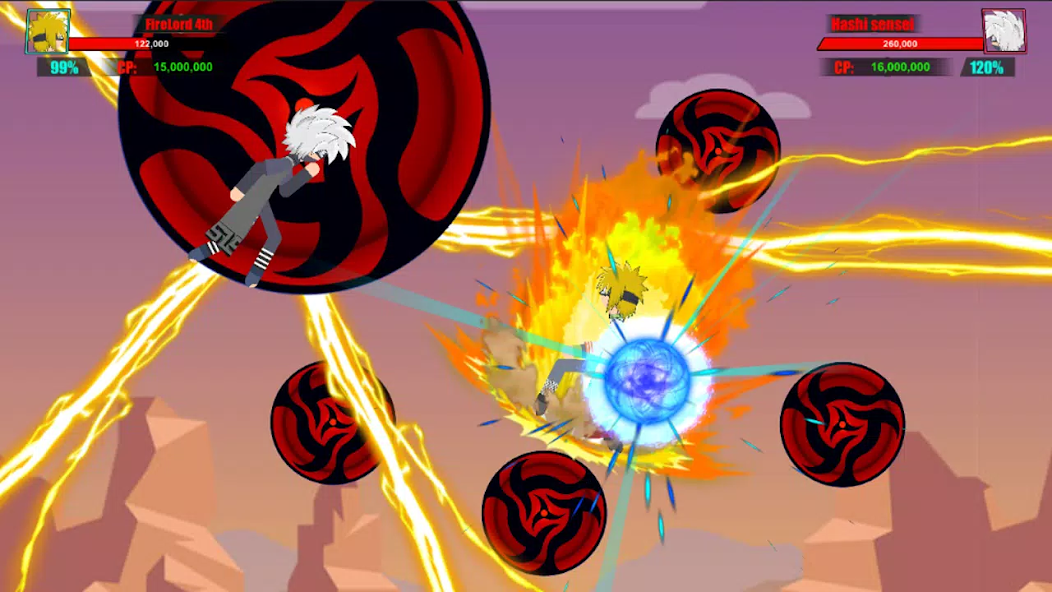 Stickman Ninja Fight 3v3 Mod应用截图第2张