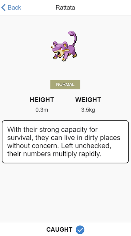 Pokedex Tracker Capture d'écran 0