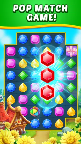 Jewel Hunter - Match 3 Games Tangkapan skrin 0
