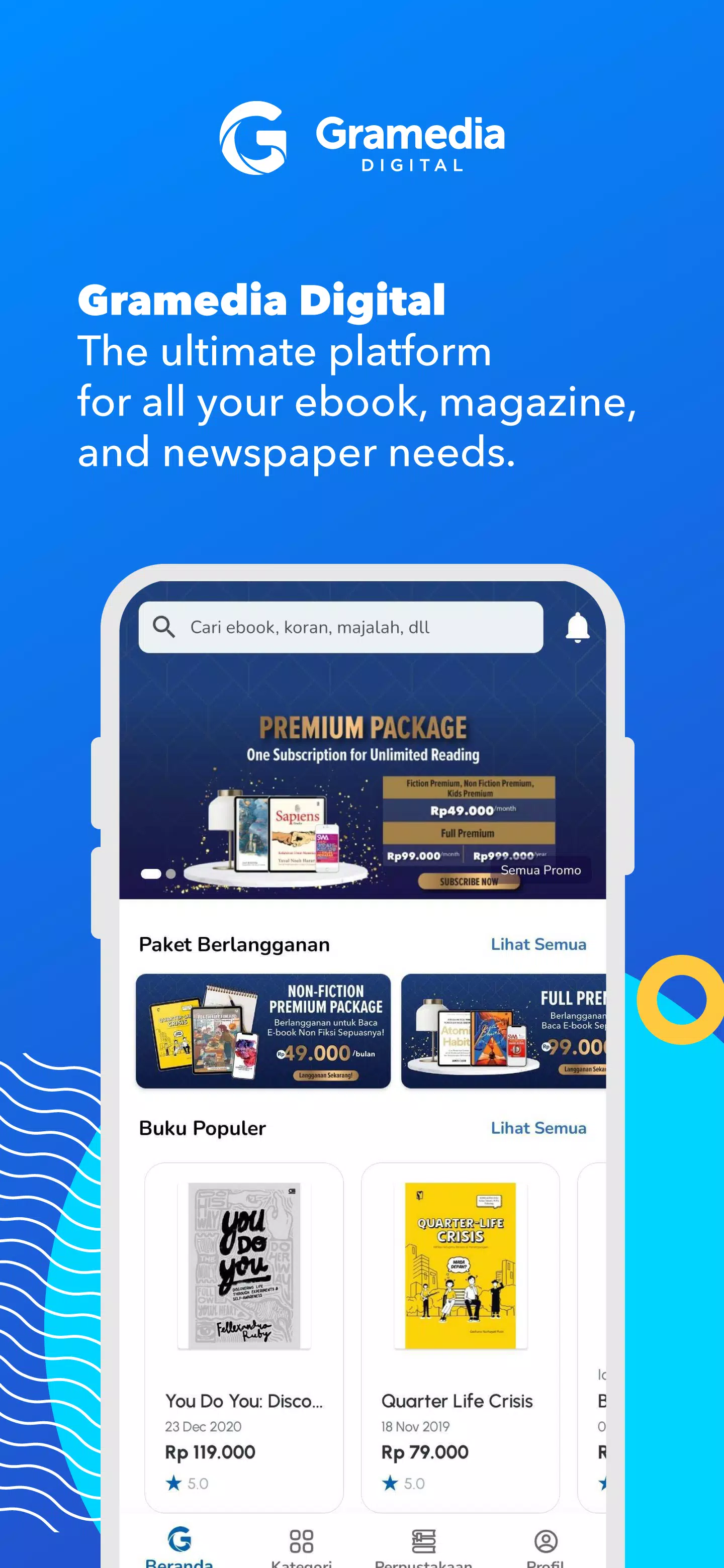 Gramedia Digital应用截图第0张