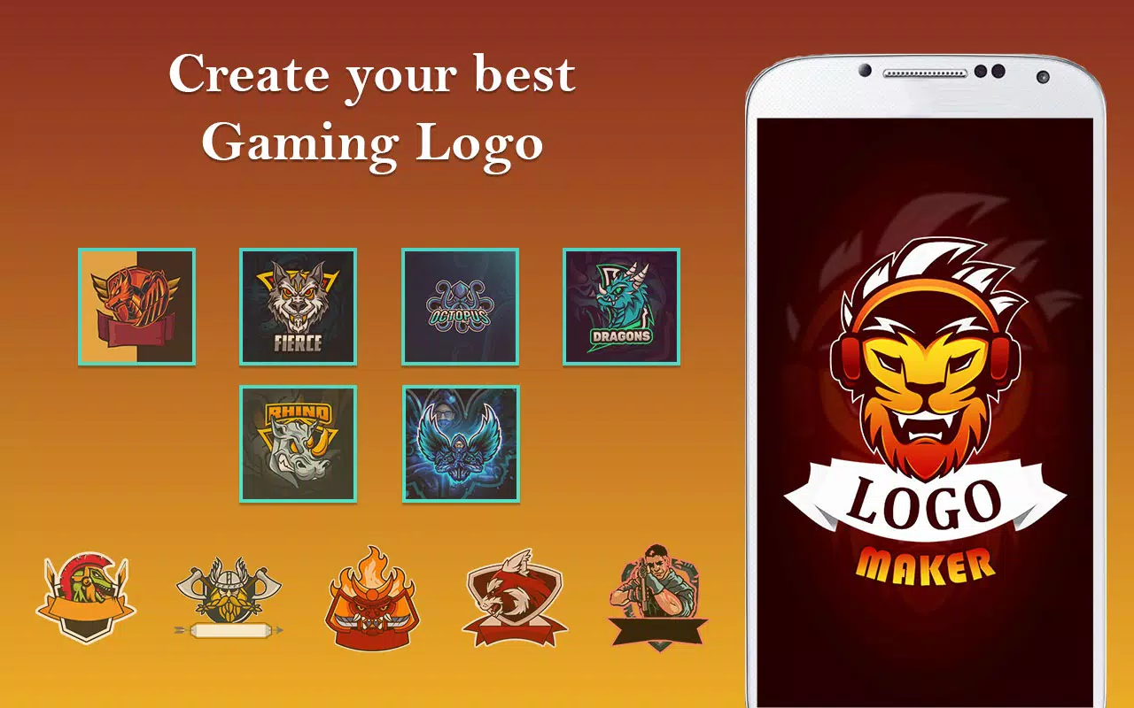 FF Logo Maker - Gaming Esports ဖန်သားပြင်ဓာတ်ပုံ 0