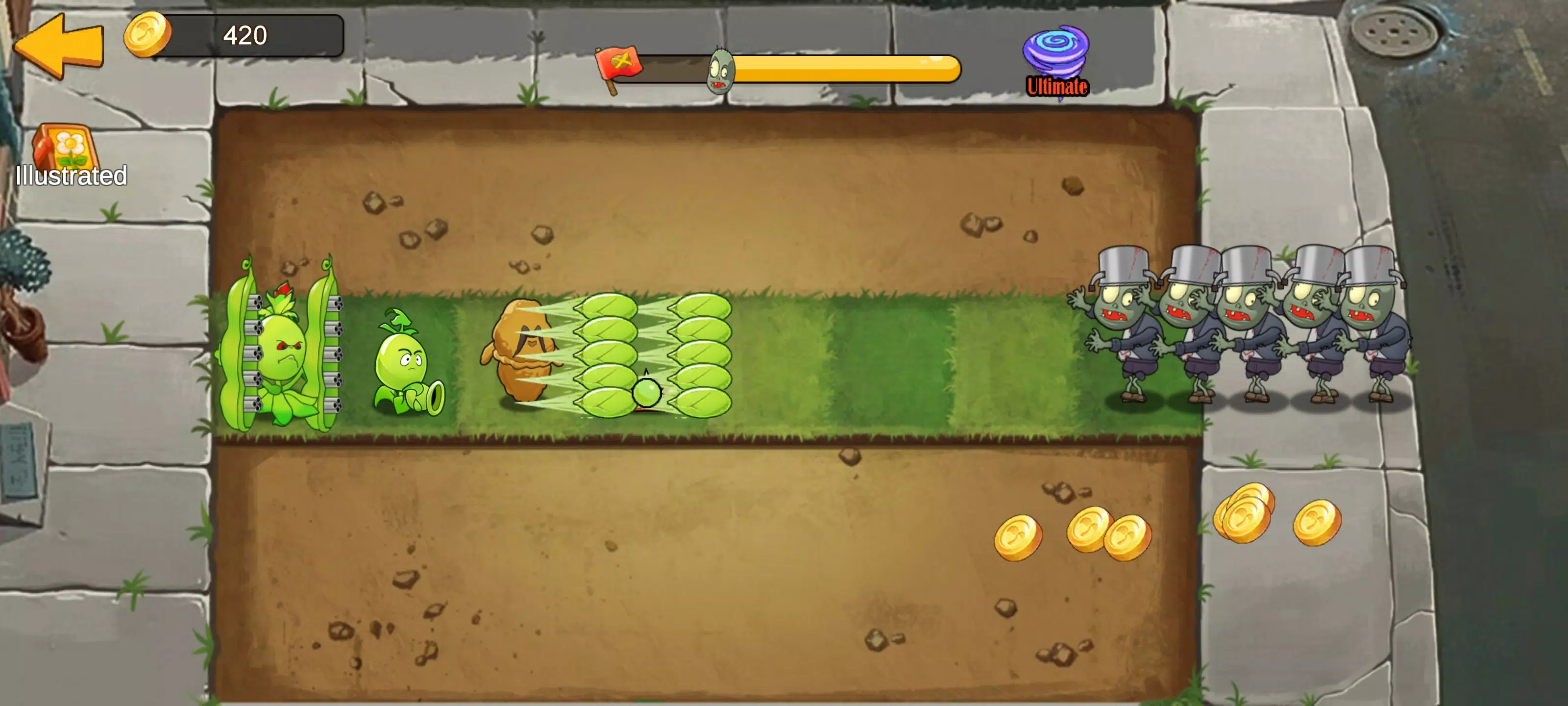 Merge Plants – Defense Zombies Ekran Görüntüsü 2