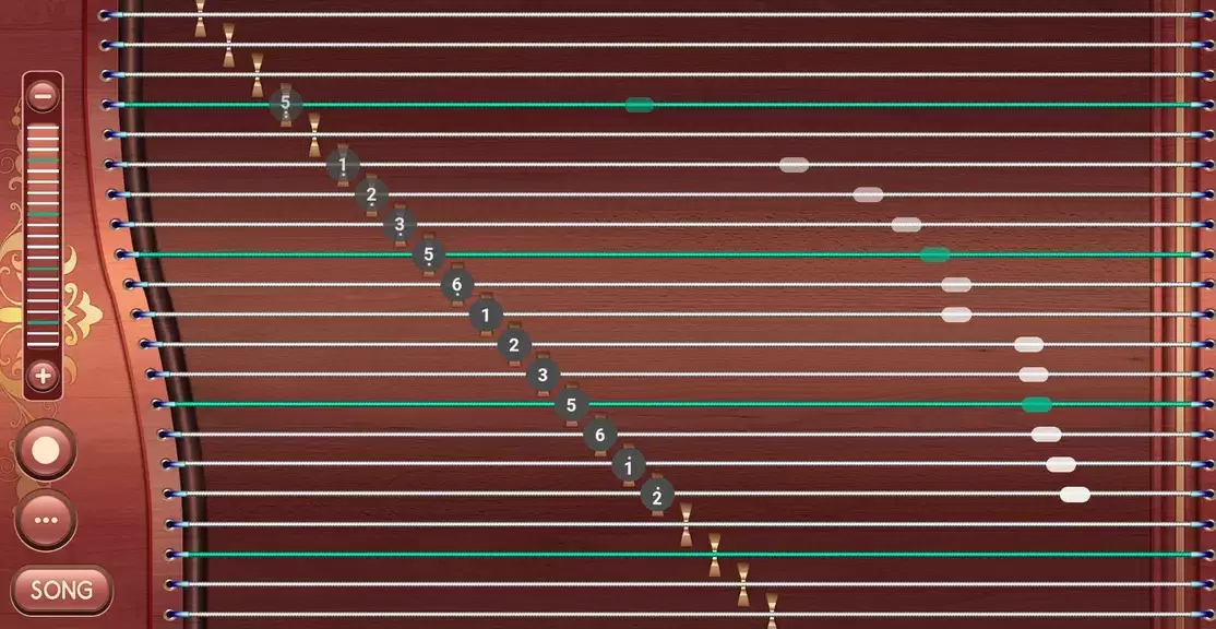 Guzheng Connect: Tuner & Notes Detector Captura de tela 2
