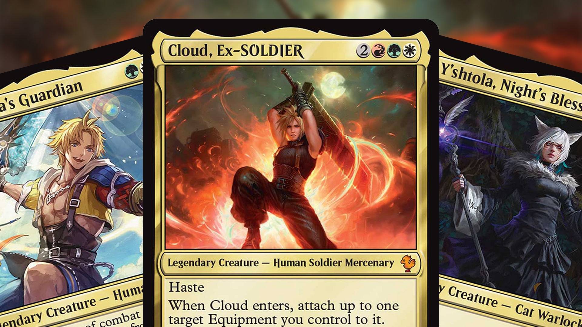 Final Fantasy TCG: Cloud, Tidus Commander Decks Revealed