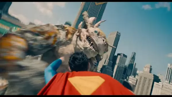 怪獣バトルシーン