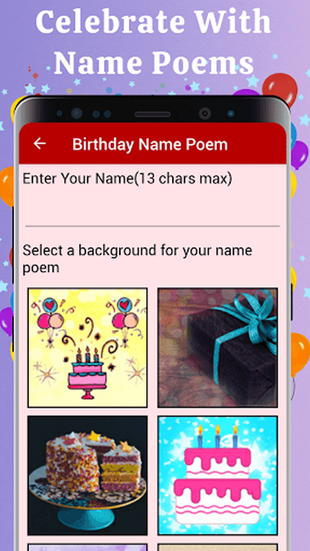 Birthday Cards & Messages Wish Ảnh chụp màn hình 2