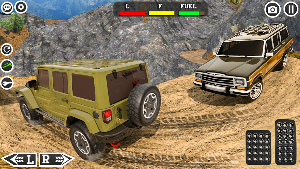 4x4 Mountain Climb Car Games Captura de tela 2