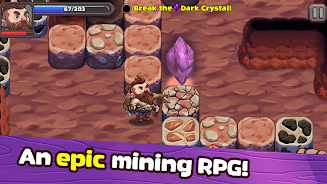 Mine Quest 2: RPG Mining Game ภาพหน้าจอ 0