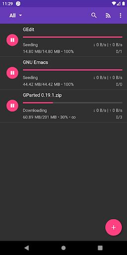 LibreTorrent Capture d'écran 1