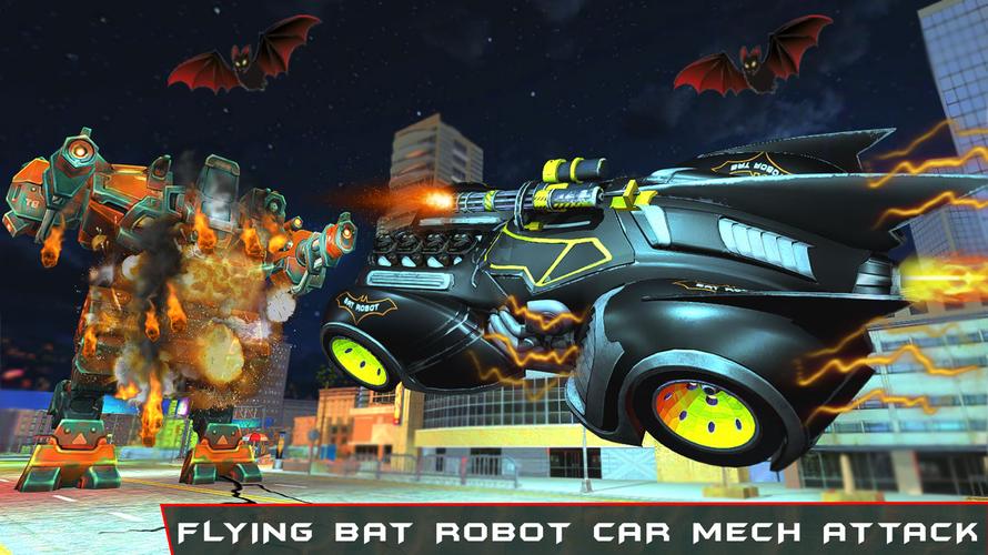 Bat Robot Fighting Game Скриншот 1