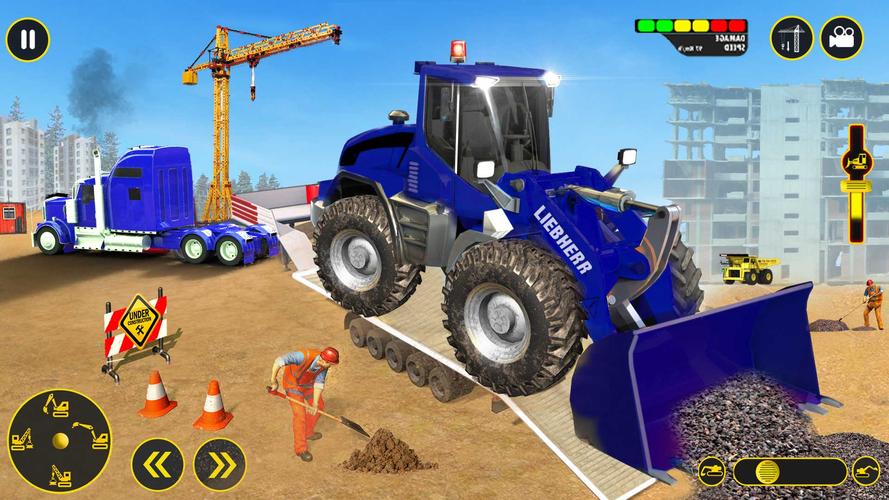 Heavy Excavator Simulator Game Capture d'écran 2