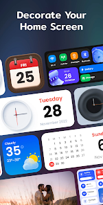 Color Widgets, Theme: iWidgets Zrzut ekranu 0