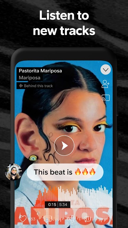 SoundCloud: Play Music & Songs Mod ภาพหน้าจอ 0
