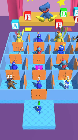 Rainbow Monster - Room Maze Mod應用截圖第0張