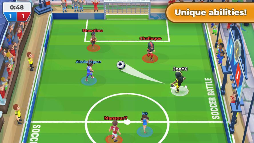 Soccer Battle स्क्रीनशॉट 2
