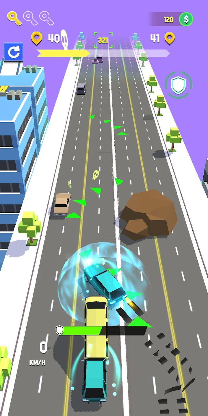 Crazy Driver 3D: Car Traffic Ekran Görüntüsü 3