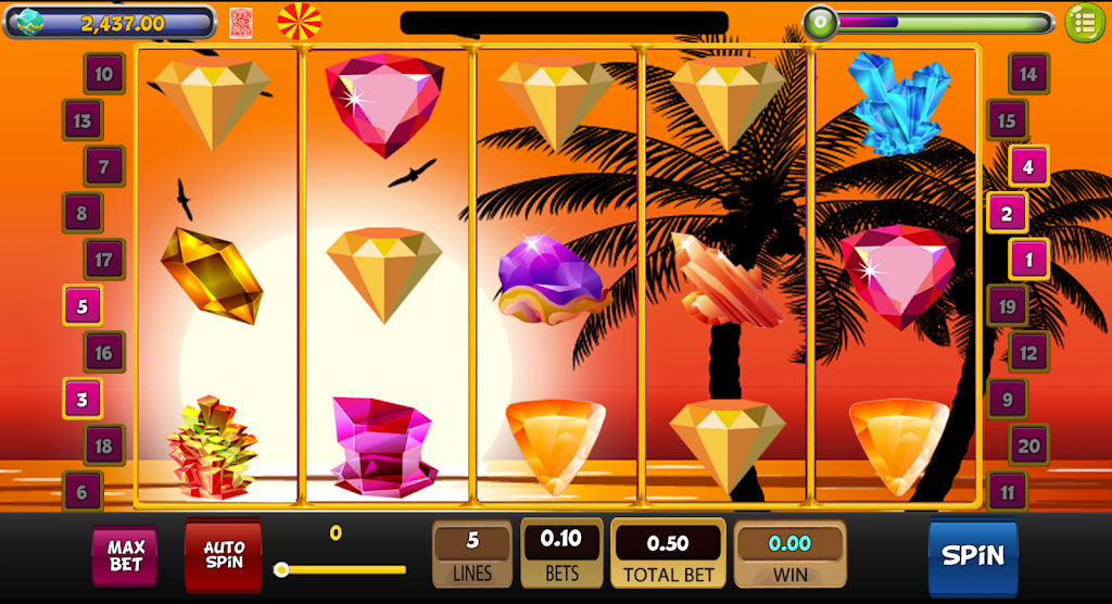 Jewel & Gems Wilds Slot!应用截图第2张