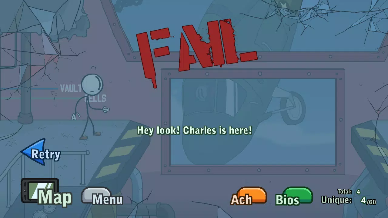 Stickman Teleporter Adventure Ekran Görüntüsü 1