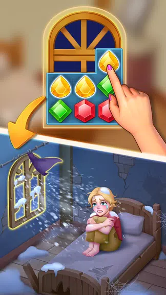 Jewel Hunter - Match 3 Games Tangkapan skrin 1