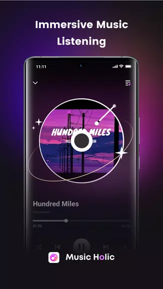 Music Holic-Offline Music स्क्रीनशॉट 3